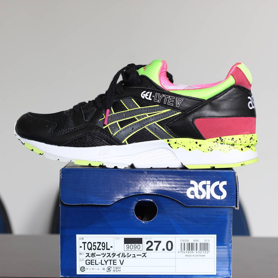 ASICS GEL LYTE V BLACK | 26.5 27 27.5cm | 1699K | CP CEK BIO IG | <a href="/kickSolution/">kicksolution</a> <a href="/ShoesAndCare/">ShoesAndCare ™</a> <a href="/FS_80cs/">FAMILY 3STRIPES</a>