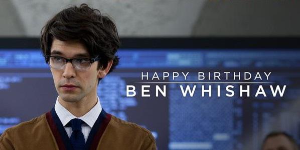 Happy birthday to Ben Whishaw. See him in at cinemas Oct 26! 