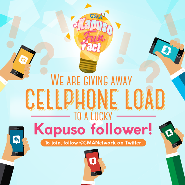 gmanetwork's tweet photo. Gusto mo bang makakuha ng special treat from us? Sali na sa aming #KapusoFunFact Twitter Promo starting tomorrow. http://t.co/sQlbhlzknN