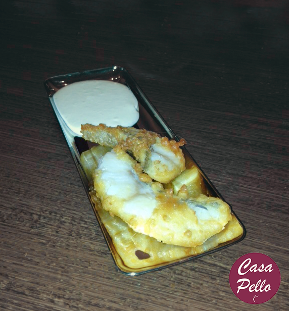 Tapita bacalao con ali oli :-)