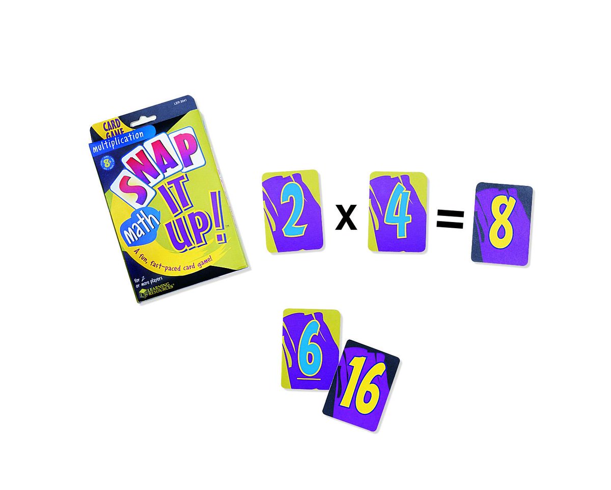 LearningtoolsSA's tweet image. Mental maths is a crucial skill. Build kids #mentalmaths ability with SnapItUp Maths cards on learningtools.co.za