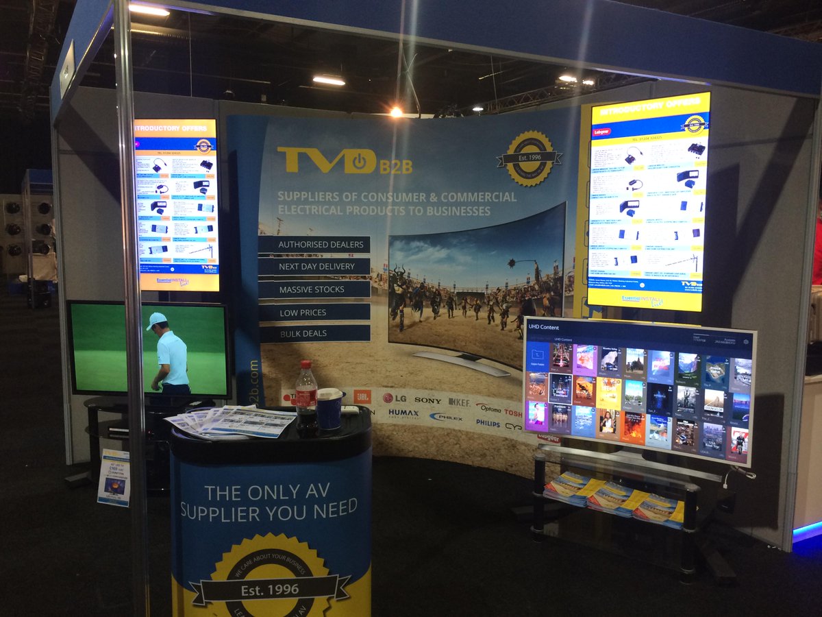 We are Exhibiting <a href="/Install_Live/">Essential Install</a> Northern Show In Manchester #essentialinstall2015 #northernshow #electricals #tvoffer