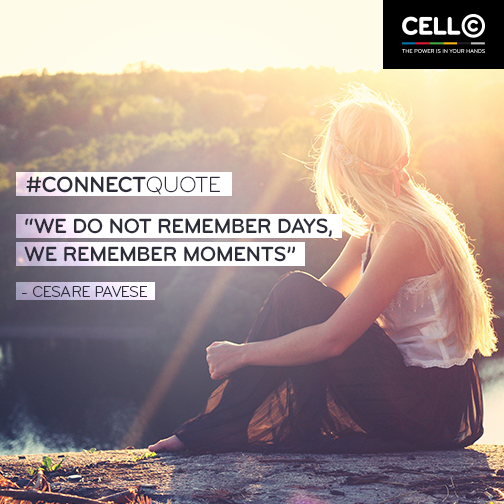 CellC's tweet photo. What are your favourite moments with your loved ones? #ConnectQuote http://t.co/wqGqJSzslo