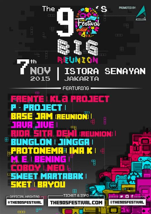 All Line Up #the90sfestival more to be annouced Info: the90sfestival.com  cc: @iwa_kusuma