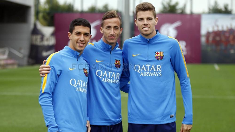 FCBarcelona_cat's tweet image. [FOTOS] Les millors imatges de l'entrenament amb els internacionals de la selecció espanyola ow.ly/TnIw9