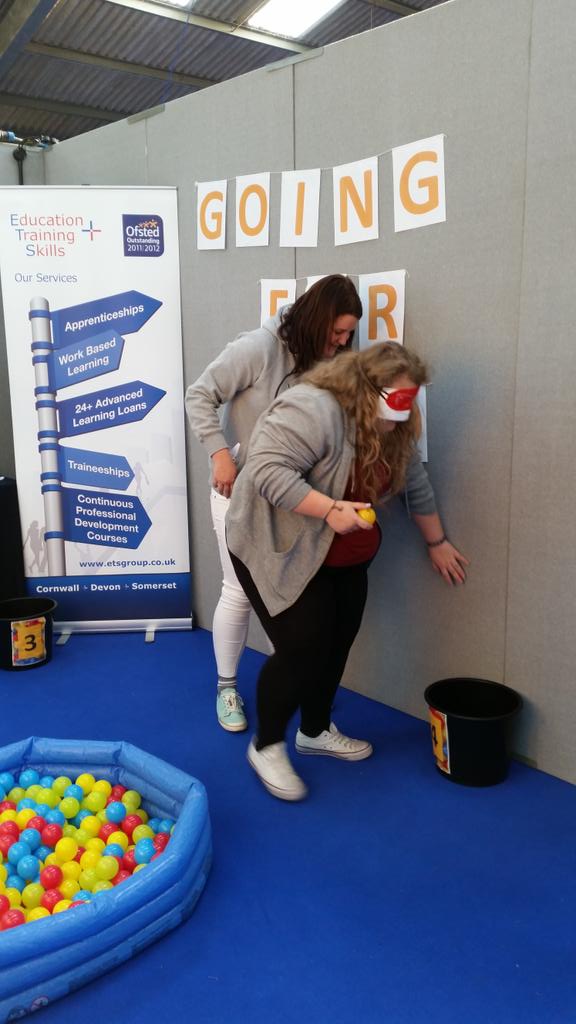 ets_kate's tweet photo. Come and have a go #cornwallcareersshow  with @ETS_Cornwall @CornwallEBP http://t.co/sCzhoqp0hA