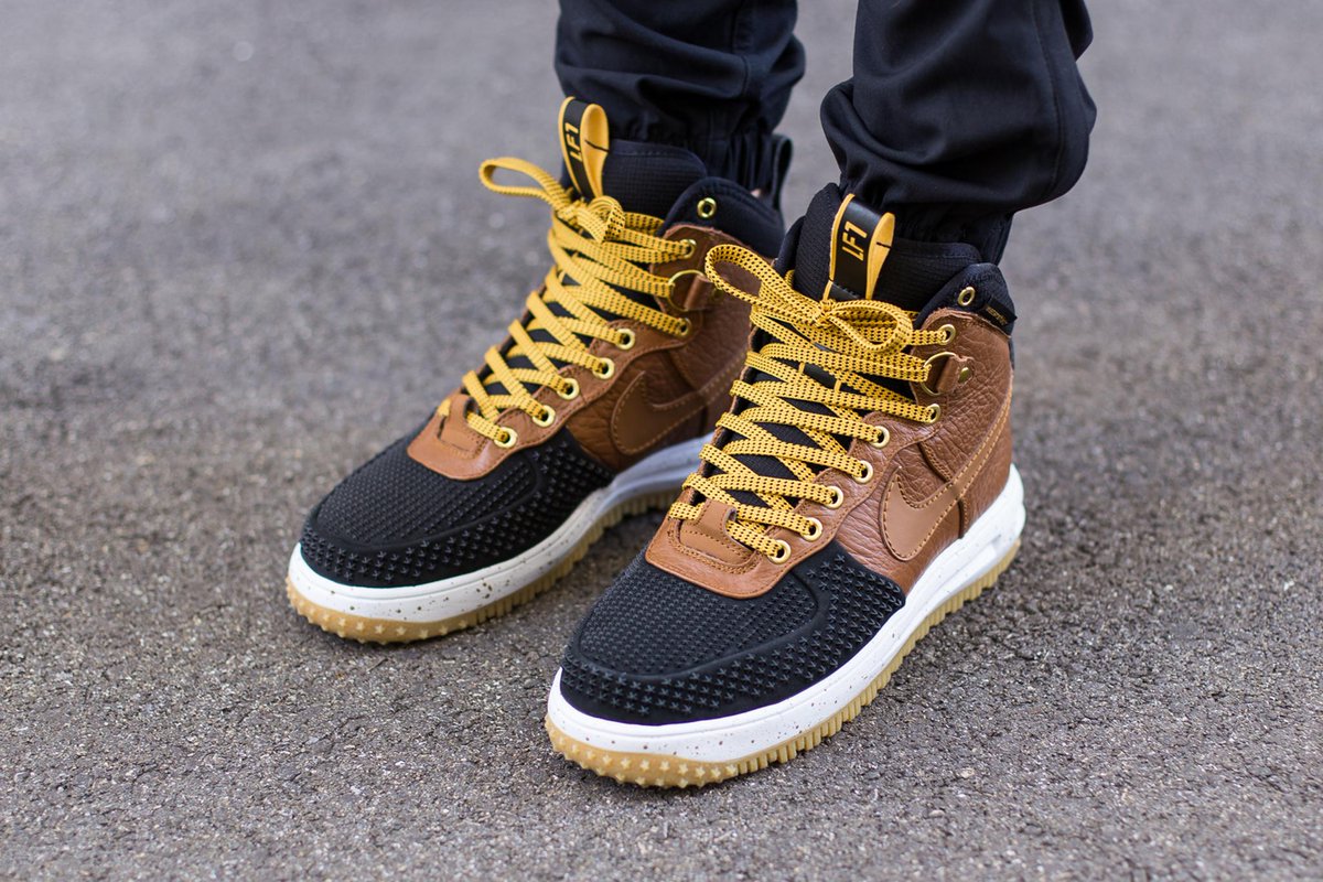 nike lunar force 1 duckboot light british tan