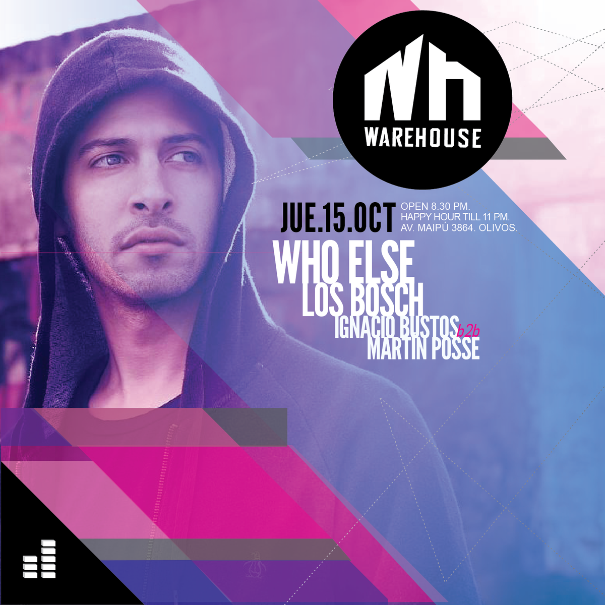 level_olivos's tweet photo. MAÑANA SIGUEN LOS #FECHONES EN #WAREHOUSE!
OCTUBRE FUERTISIMO, Y LO QUE SE VIENE....
#WHOELSE #LOSBOSCH #AFTEROFFICE http://t.co/7pVSx2XYgt