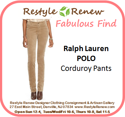 RestyleRenew's tweet image. Today's #FabFind from #POLO: classic cords. #fallfind #denville #shopsmarter