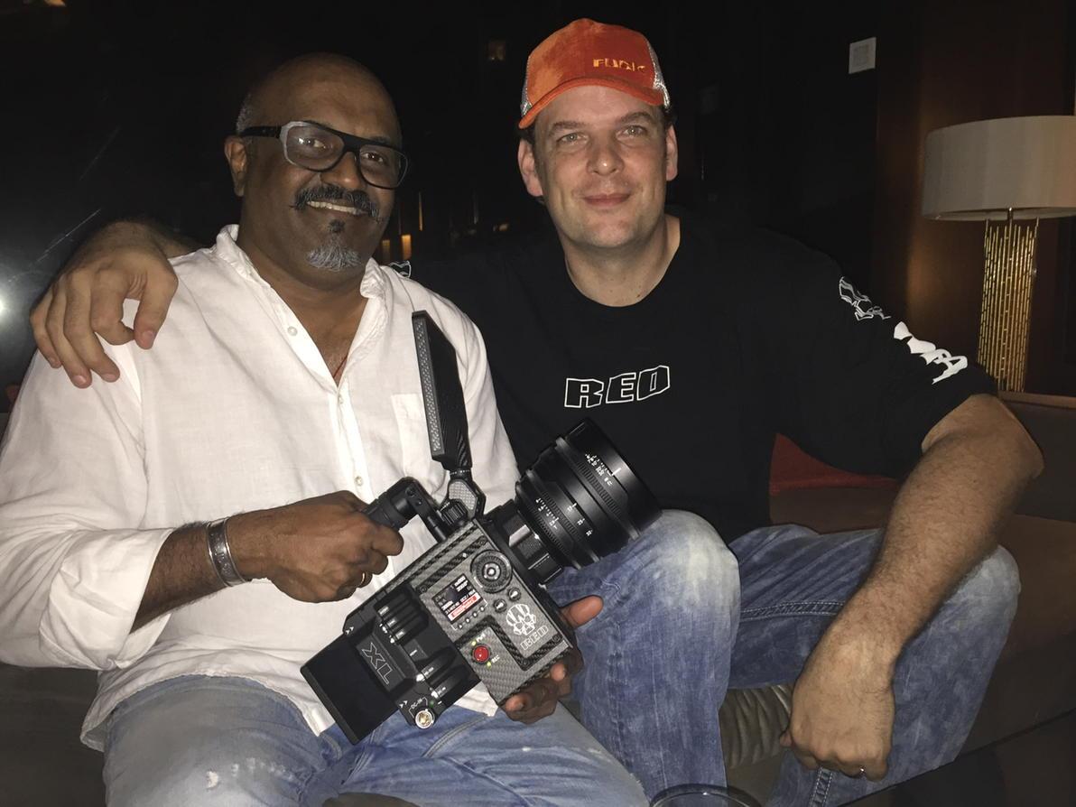 Dinner with the president of #RED  camera #Jarred Land#mumbai