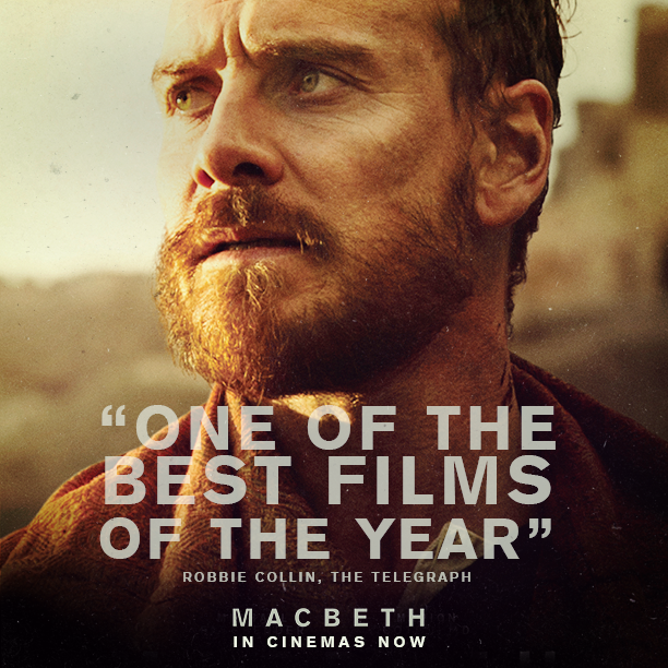 macbeth_movie's tweet photo. The @Telegraph hails #Macbeth as "one of the best films of the year." Watch it in cinemas now http://t.co/bQcxJuOdKr http://t.co/rprctffSF0