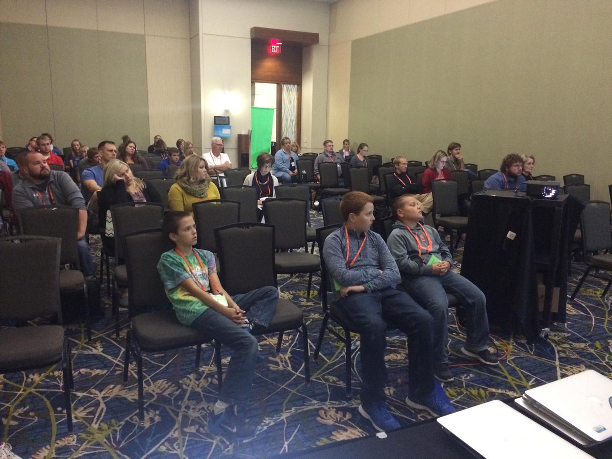 shanewheel's tweet photo. Thanks to everyone that came out to the @MinecraftEdu session at #itecIA #itec2015 @LSHawks http://t.co/76GDGfiyFd