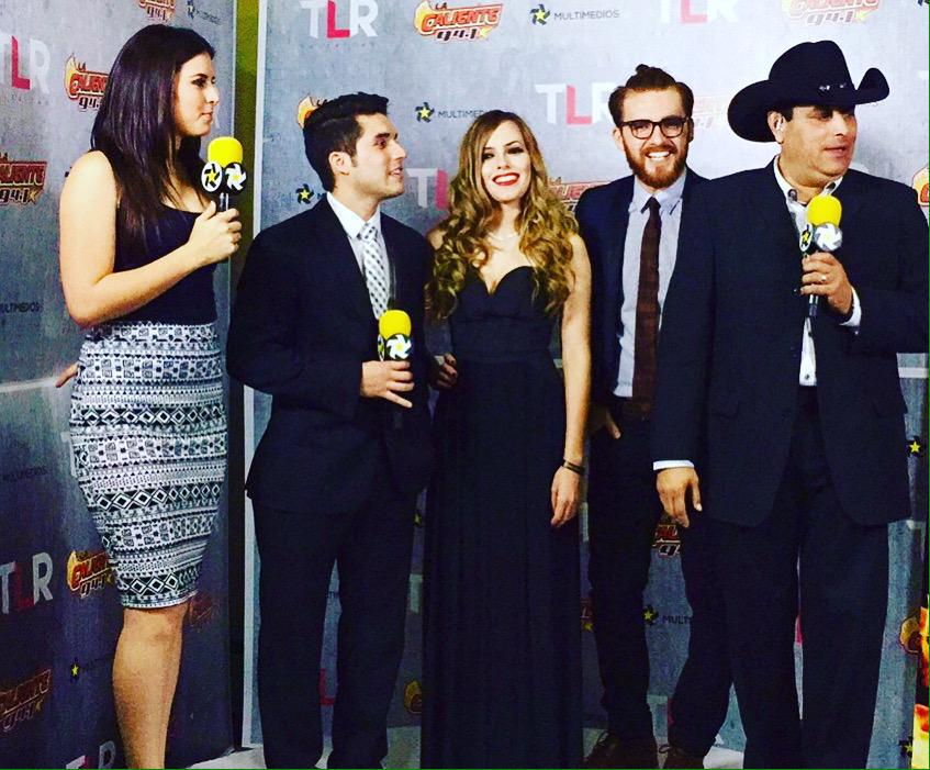 octubredocemx's tweet photo. En entrevista para @TeleritmoTv en la #CML15 http://t.co/KZHjOssOnH