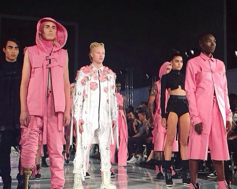 luxelab's tweet photo. Bondage babes on the runway for @AshtonMichaelLA @LAFW show. Luxe Group Key Stylist Craig Wcislo http://t.co/TOXqaj5hTR