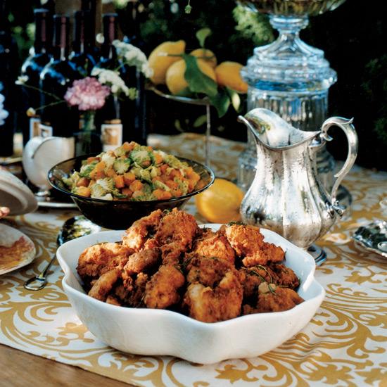 Happy birthday, Celebrate the amazing chef w/ his extra-crispy fried chicken:  