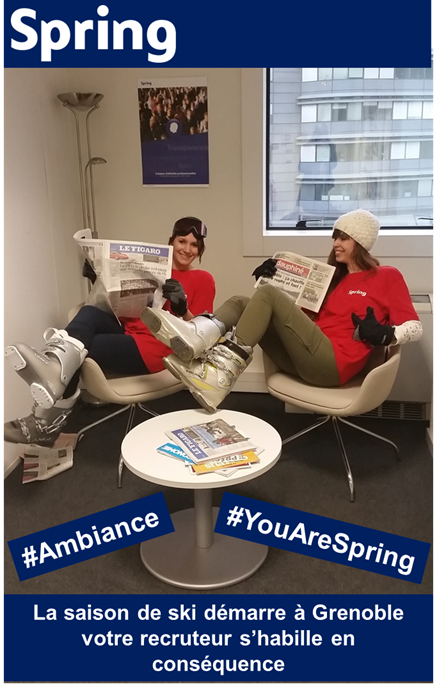 sandrinerecrute's tweet photo. #Spring_FR vous attend à Grenoble équipé pour la saison @MargauxPayeur @SophieVichard http://t.co/LFCjK1mKiG