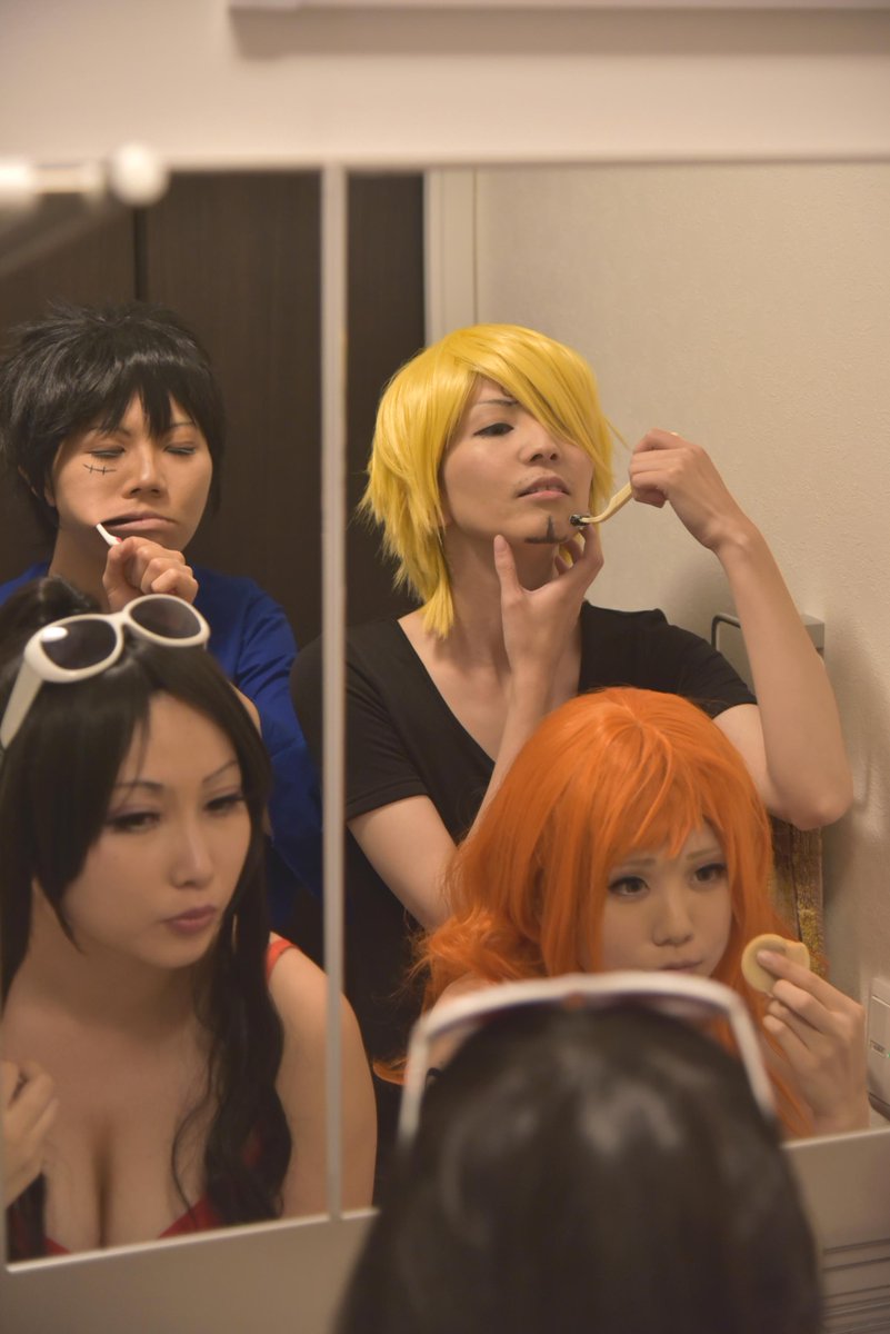 桃葉 Twitterissa Onepiece ベストジーニスト合わせ ルフィ Momoha Sahara ナミ Kanatataa サンジ Heartoflow ロビン Akira0305ada バルトロメオ 箸 撮影 ましゅまろ Http T Co Aw2ixucb