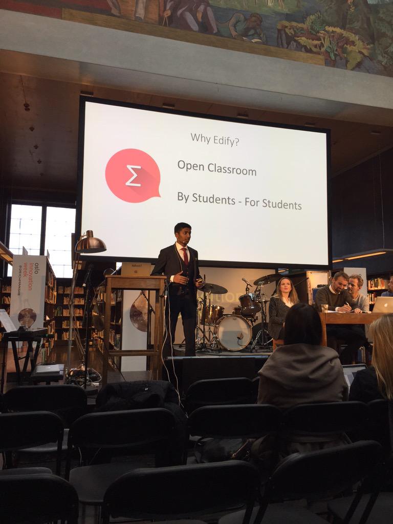 ClarifyNorge's tweet photo. Piches #edtechdagen Imponerende og inspirerende #education #digital #theyouth #thefuture @osloedtech @OsloIW http://t.co/jOLtWBwM3B
