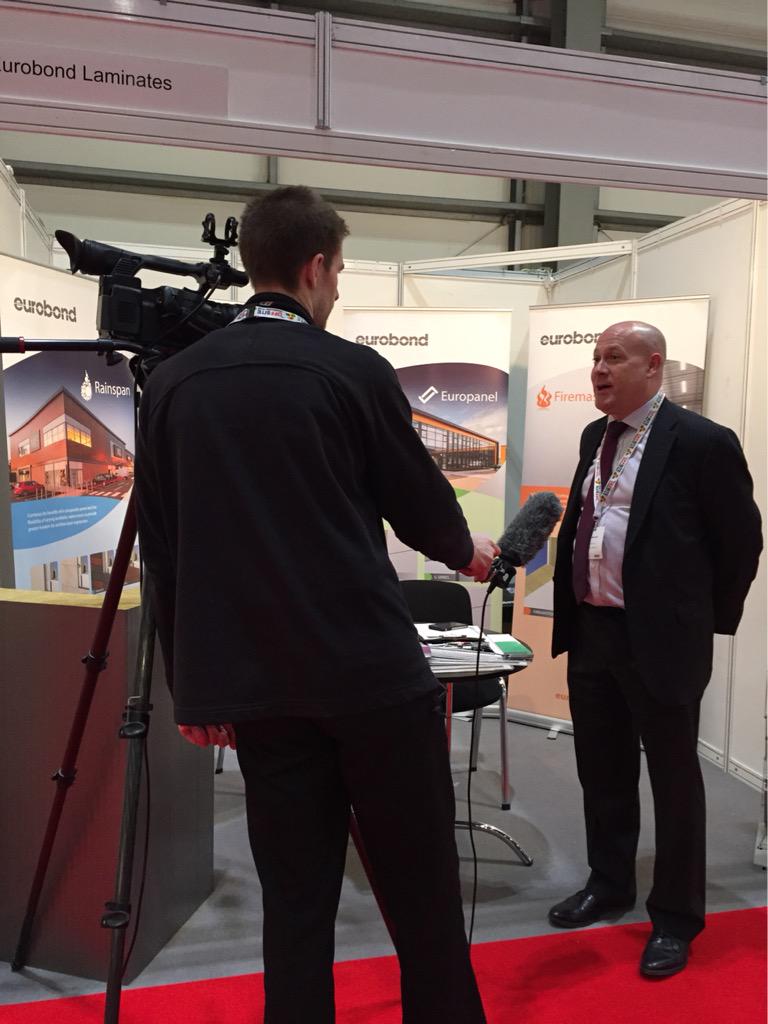 EurobondLtd's tweet photo. Having a great show so far, just giving an interview to camera @TheOFFSITEShow #OSCS2015 http://t.co/lzHZanLb4c