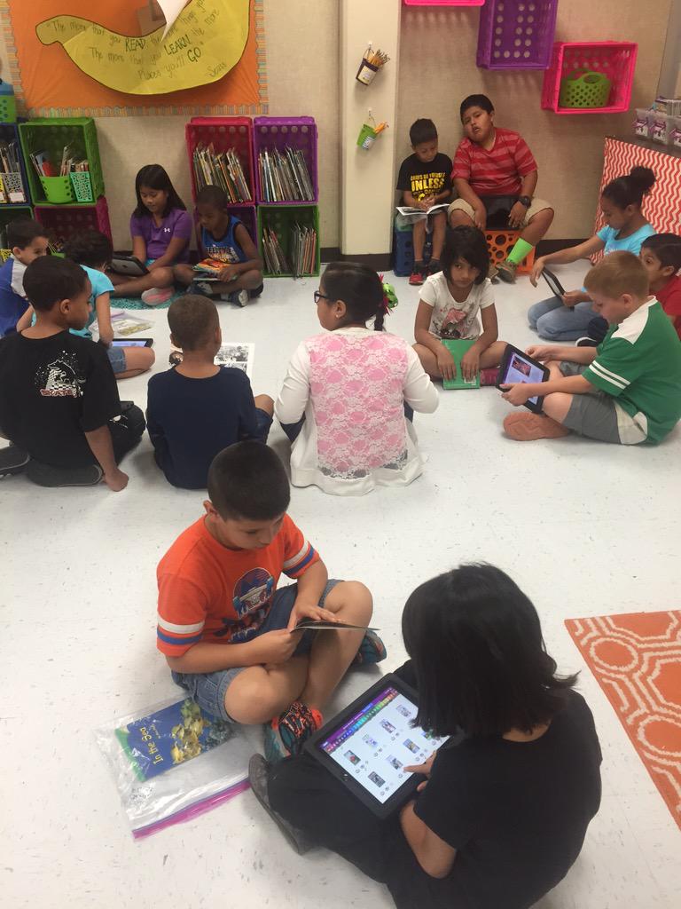 Reading buddies! #semustangpride