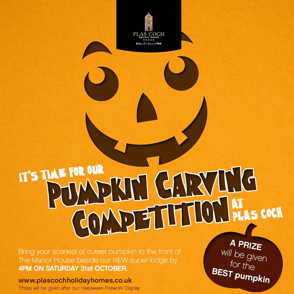 Looking for ideas of what to do with the children this half-term? Then join in with our Pumpkin Carving Competition!