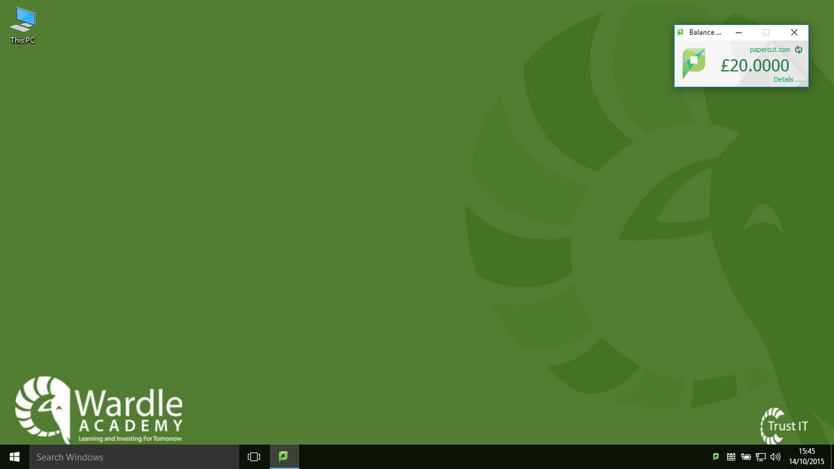 TrustIT's tweet image. We are nearing the #Windows10 &amp;amp; #Office2016 deployment. Here are a few screenshots!