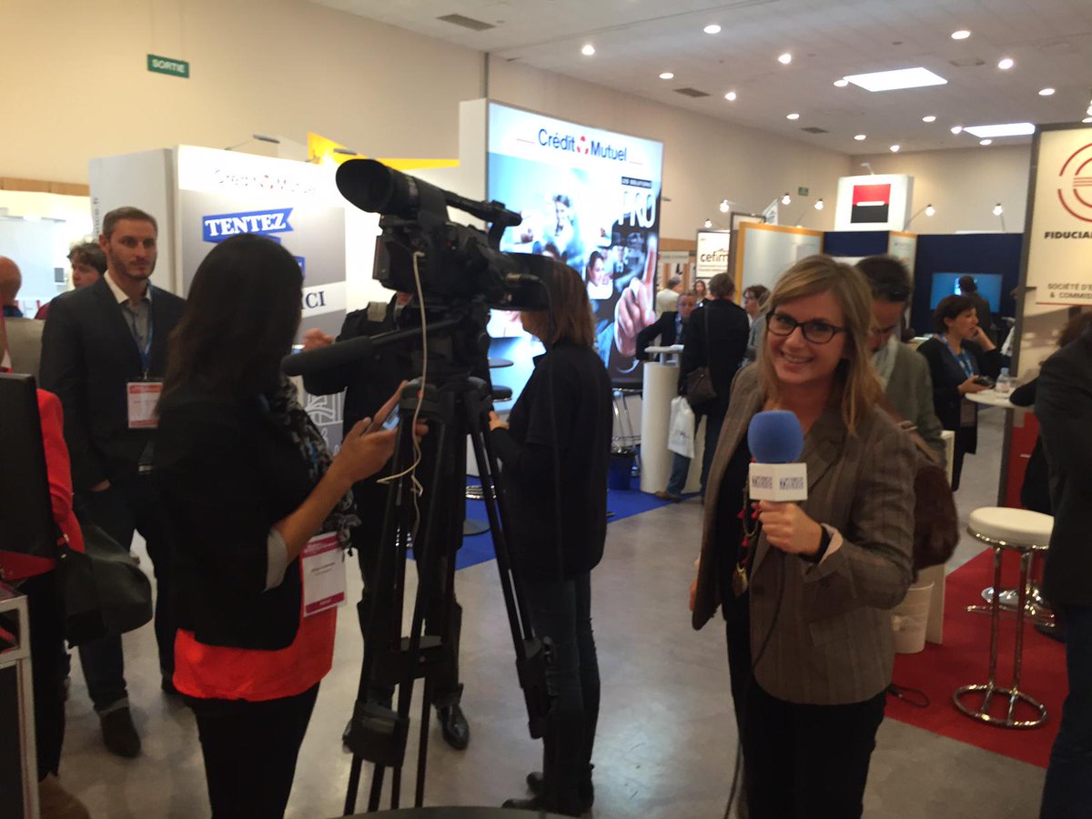 <a href="/treeptikTeam/">treeptikTeam</a> Notre responsable communication en pleine action au #salonentrepreneurs !!