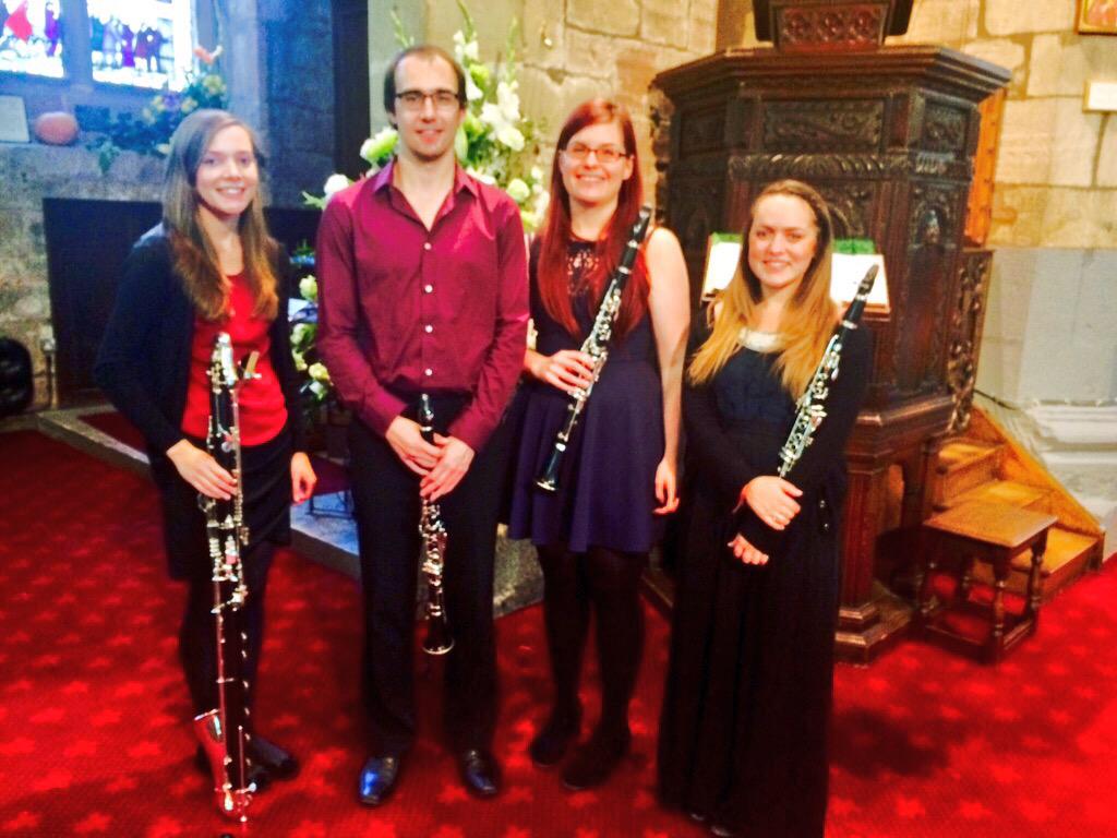 ButeClarinet's tweet image. Thank you to @StAlphegeMusic for making us feel so welcome again! We hope to see you soon! 🎶 #music #clarinet #Brum
