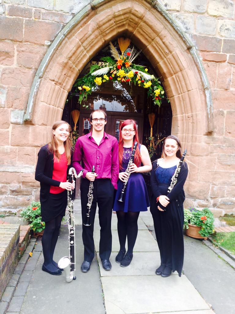 ButeClarinet's tweet image. Thank you to @StAlphegeMusic for making us feel so welcome again! We hope to see you soon! 🎶 #music #clarinet #Brum