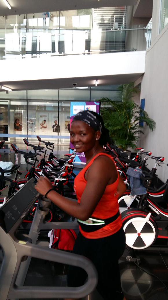Rudzymn's tweet photo. @TeamVitalitySA @TechnogymSA @wattbikeSA situation right now.at Discovery Sandton. #TeamVitality #DiscoveryDuathlon http://t.co/hHMdWz8ciI