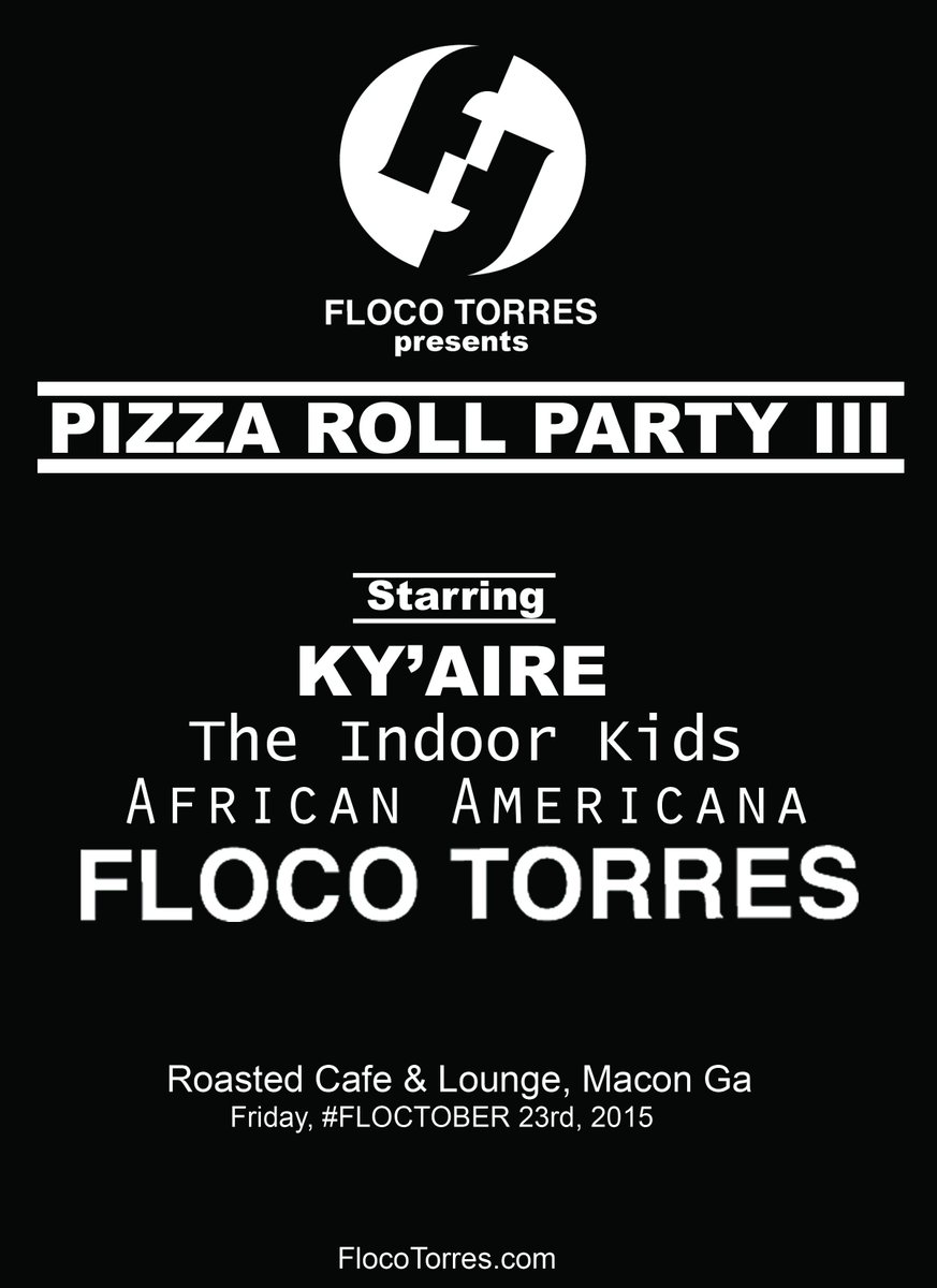 Pizza Roll party III at <a href="/RoastedMacon/">Roasted Macon</a>. Featuring <a href="/BYB_KyAire/">DogeVerse Support Team</a>, The Indoor Kids, African Americana &amp; me! #FLOCTOBER