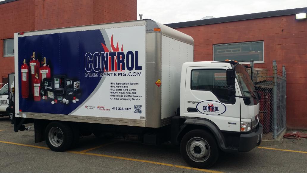 ControlFireSys's tweet image. New CFS delivery truck.