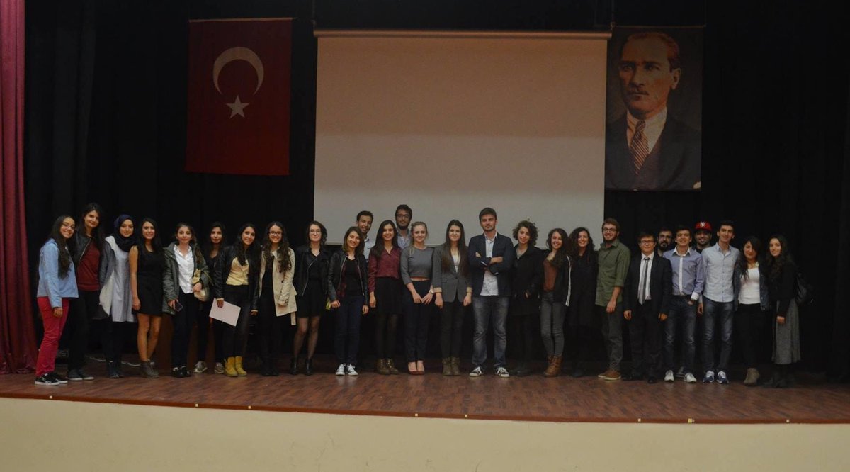 Değerli konuşmacılarımıza, kulübümüzün değerli üyelerine ve katılan tüm arkadaşlarımıza teşekkür ederiz.