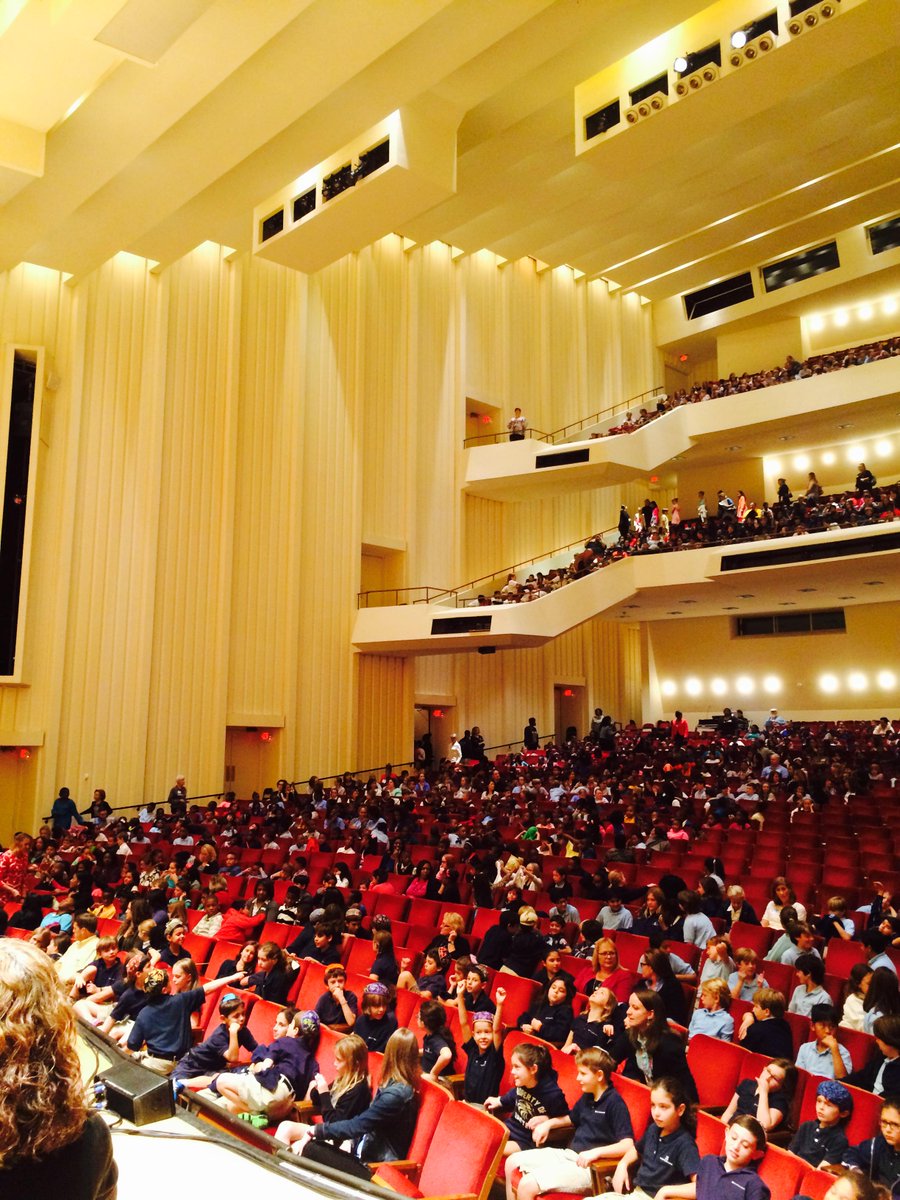 AtlantaSymphony's tweet photo. A #fullhouse of young music lovers at #ATLSymphonyHall. Over 3,000 #ATLstudents are here today! #MusicEd @AtlantaOCA http://t.co/BHAFNvWAMK