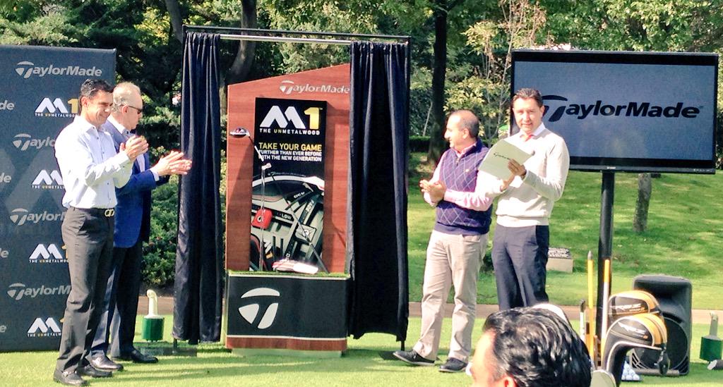 Presentación del primer unmetalwood del mundo #M1Driver <a href="/TaylorMadeGolf/">TaylorMade Golf</a>