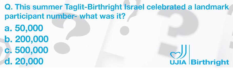 In 2015 Birthright hit landmark participant number! If you’re included, let’s celebrate! bit.ly/1jolGnY