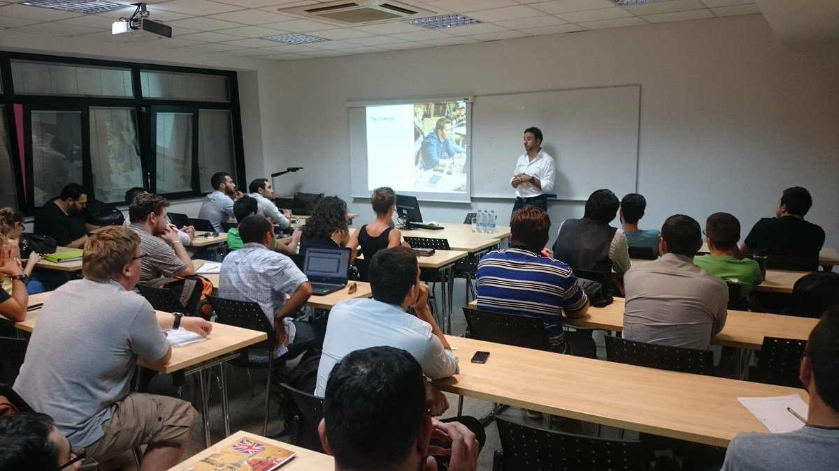 founding's tweet image. RT @disruptcyprus: #PeterLazou w/ @founding &amp;amp; #SignalGenerix #IoT #Innovation challenge to @Uni_of_Nicosia students