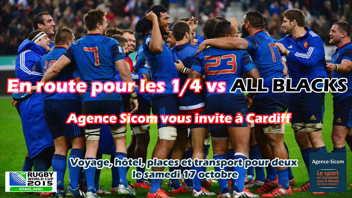 Soutenez les BLEUS! 1/4 de coupe du monde #FRANZL RT &amp; Follow <a href="/AgenceSicom/">By SICOM 🌐</a> et accompagnez les ! #JeuConcours #FRA
