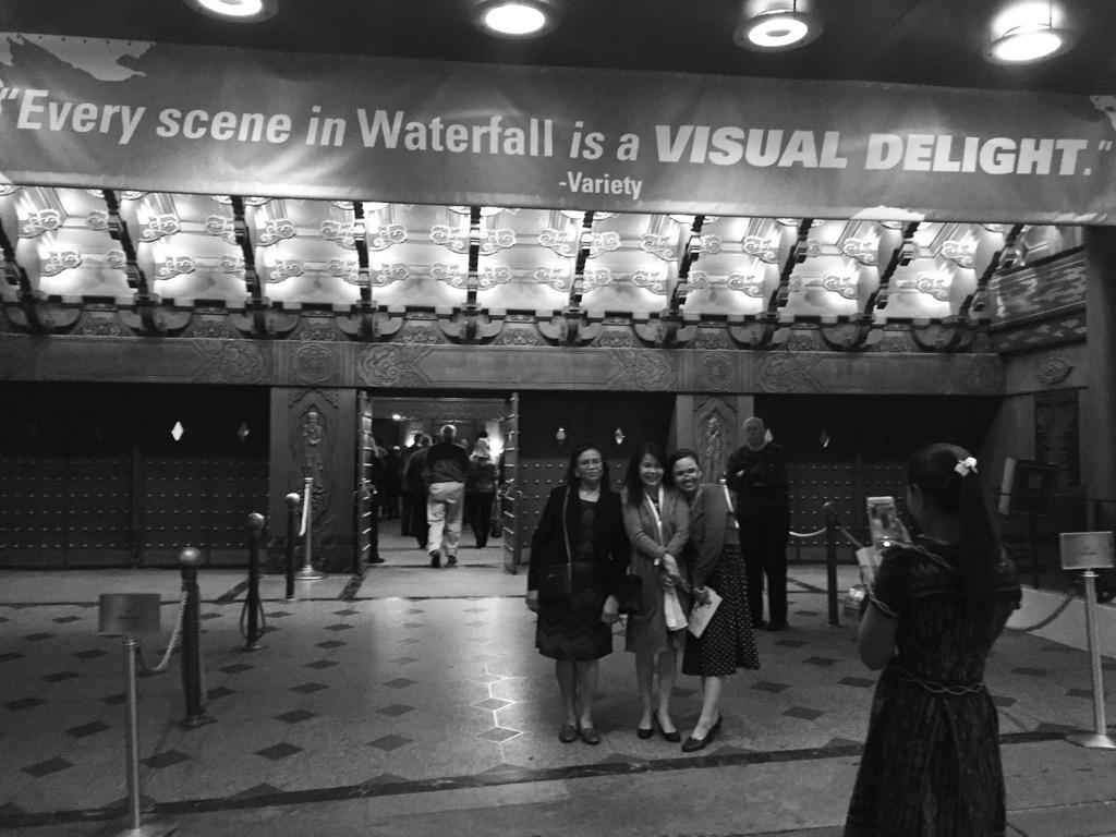 anasantiagolx's tweet photo. #waterfallmusical was another great USA cultural experience Thank you! @StateIVLP @USEmbPortugal #22daysofusa #IVLP http://t.co/83Chx6PlNt