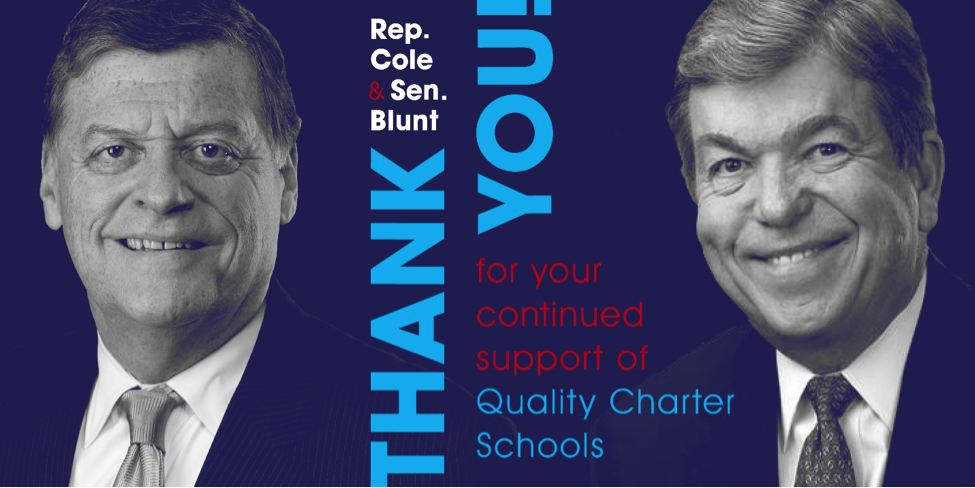 charteralliance's tweet photo. Help tell @TomColeOK04 & @RoyBlunt TY for supporting charters. Click here http://t.co/vbEoH5ZTSf #ChartersThanks http://t.co/rjt2Tu93Wp