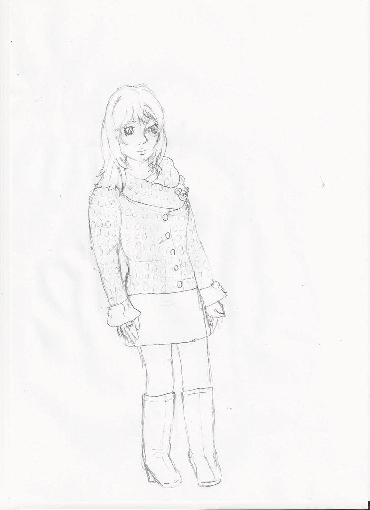Doodled this+based on DWL\s version but Happy Birthday loveliest Katy Manning  