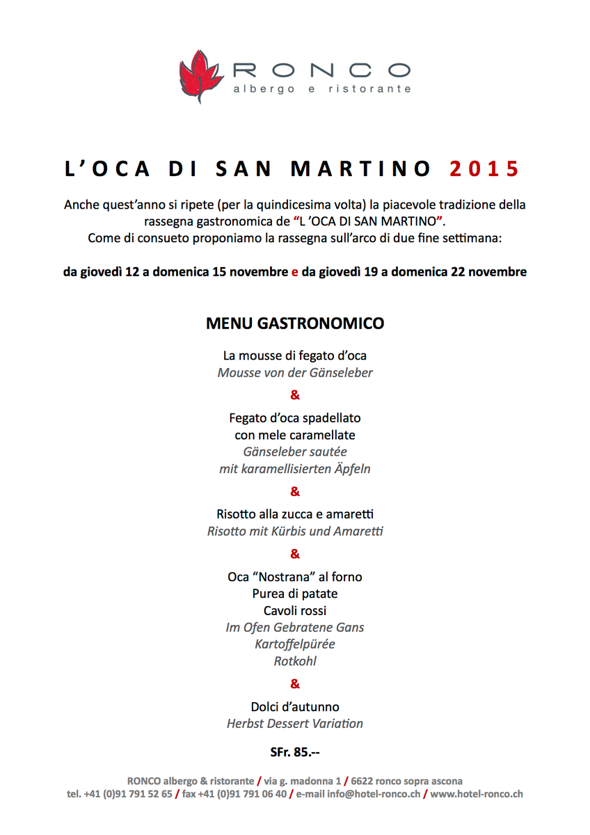 Albergo Ronco (@Ronconews) / Posts / X
