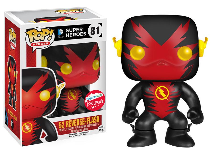 Funko's tweet photo. RT &amp; follow @funko for a chance to win a @fugitivetoys exclusive 52 Reverse-Flash! http://t.co/J6sWFD59Ta