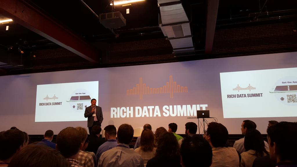 garyorenstein's tweet image. Rich Data Summit kicks off with @rbordoli #richdatasummit drop by to see @memsql in expo area