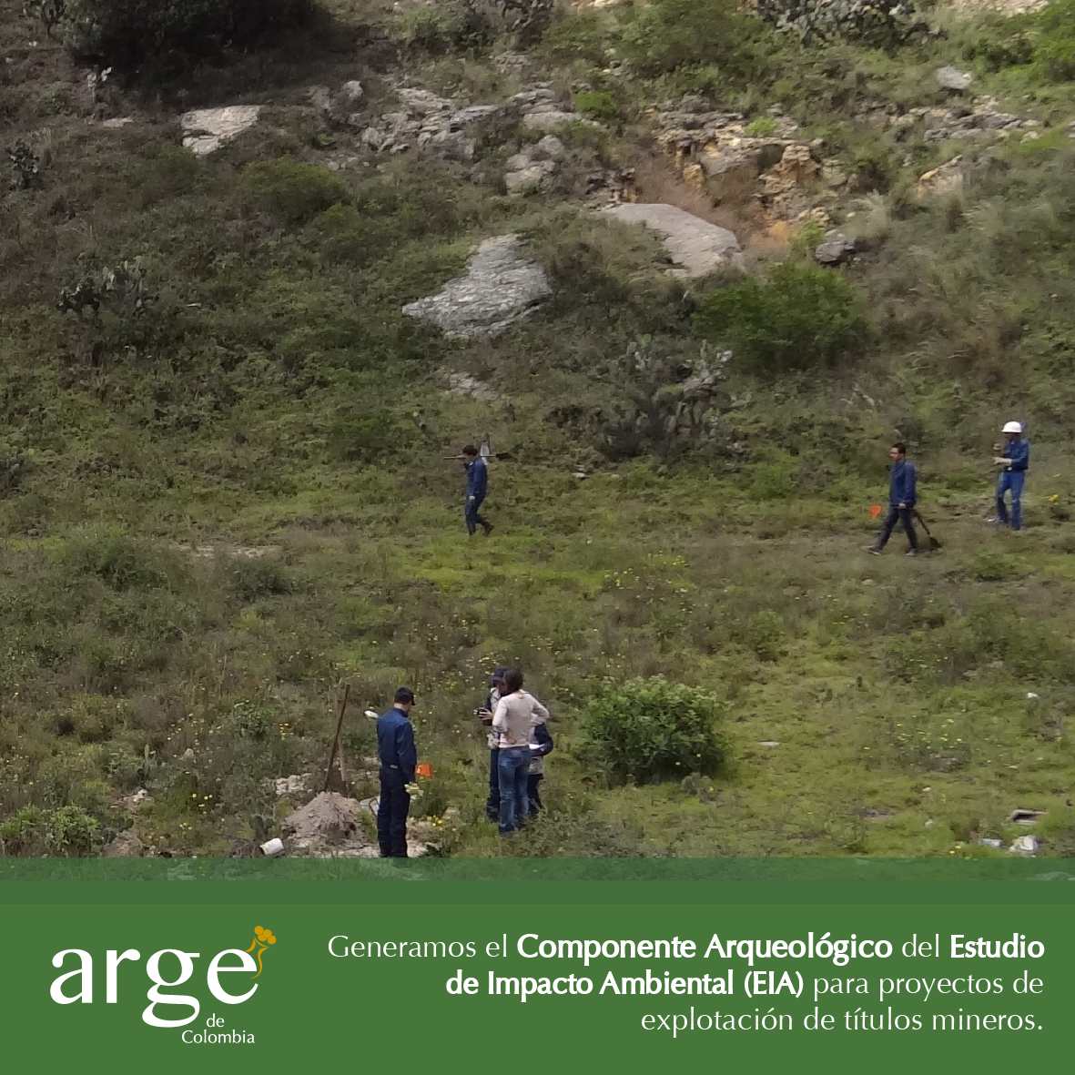 ArgeDeColombia's tweet photo. Generamos el Componente Arqueológico del Estudio de Impacto Ambiental (EIA) @El_Icanh @ELDIARIOBOYACA http://t.co/3DDyrneI43