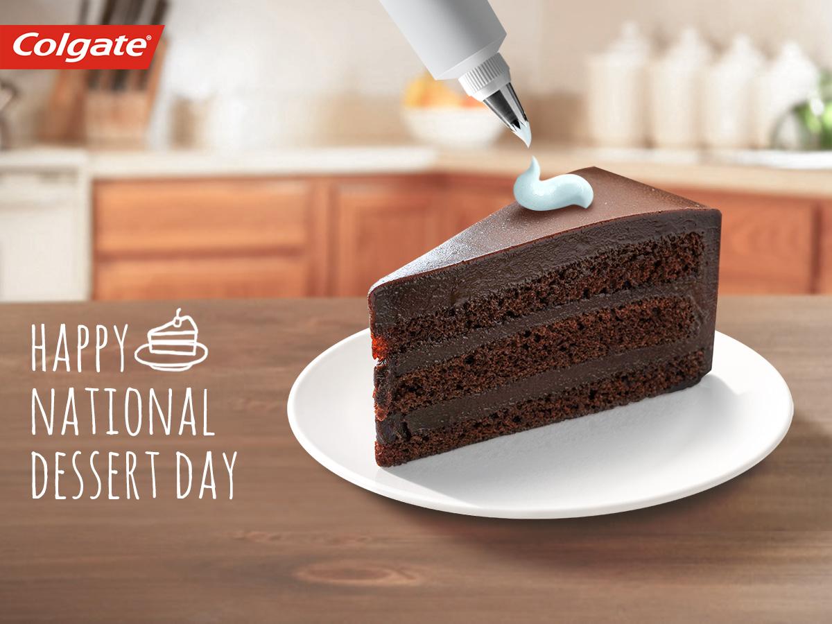 Hey sweet tooths! It’s #NationalDessertDay! Don’t forget to brush when you finish your treats bit.ly/1LiZ1Qt