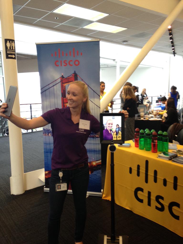 FranzeJill's tweet image. Cisco rocks it at PBWC YWS #ciscostem