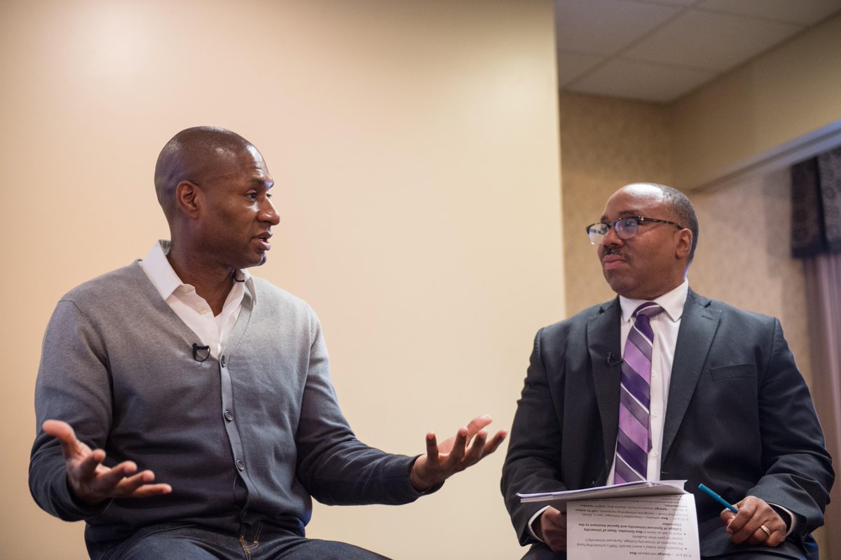 Enjoyed talk w/ <a href="/CharlesMBlow/">Charles M. Blow</a> <a href="/nytimes/">The New York Times</a> 50th anniversary <a href="/TMRoundtable/">TMRoundtable</a> in Syracuse. #InspirationfortheNation