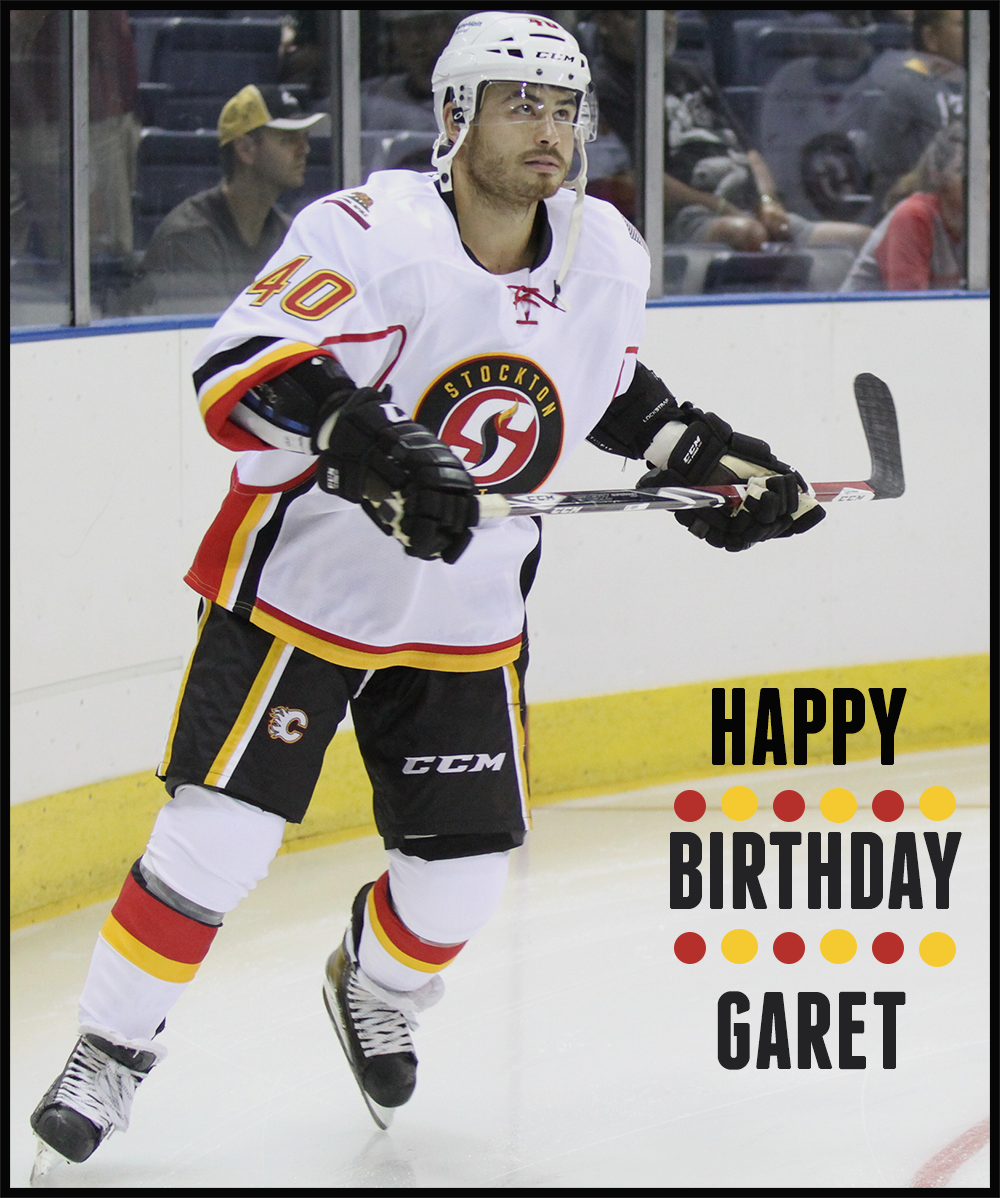 To wish Garet Hunt a Happy Birthday! 