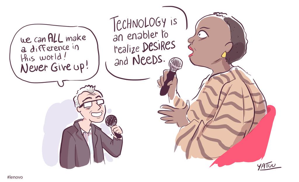 Une 1ere journée riche d'échanges ! Bravo aux intervenants ! #WF15 #LenovoWF15